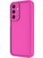 Galaxy A15 Uyumlu Hlp Kılıf Kamera Korumalı Zore Ananas Kapak-Mürdüm 3