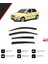 Volkswagen Polo Krom Cam Rüzgarlığı 1995-2002 1