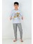 Uzun Kollu Erkek Çocuk Game Dangerous Model Pijama Takımı 5