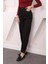 Siyah Yüksek Bel Mom Jeans Pantolon 4
