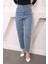 Mavi Yüksek Bel Mom Jeans Pantolon 1