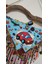 Duvar / Kapı / Balkon Süsü - Keçe Üzerine İğne Oyası / Dantel / Kanaviçe ve Boncuk Işlemesi / Nazarlık / Araba Detaylı Maşallah 28x29 5