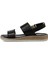 166241.Z4FX Siyah Kadın Comfort Sandalet 3