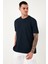 Pamuklu Relaxed Fit Düğmeli Sıfır Yaka T Shirt Erkek T Shirt 5902737 3
