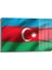 Azerbaycan Bayraği Yatay Cam Tablo 1