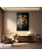 Aslan Portresi̇ Dekorati̇f Di̇key Cam Tablo 5