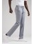 Slimfit Beli Yarım Lastikli ve Iplikli Ince Çizgili Yazlık Jogger Pantolon 3