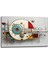 Soyut Dekorati̇f Yatay Cam Tablo 4