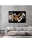 Dekorati̇f Modern Soyut Amorf Yatay Cam Tablo 4