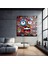 Graffi̇ti̇ Kare Cam Tablo 5
