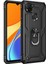 Xiaomi Redmi 9c Kılıf Yüzüklü Standlı Manyetikli Armor Zırh Kılıf 1