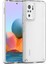 Xiaomi Redmi Note 10S Kılıf Şeffaf Ultra Koruma Silikon 1