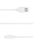 USB To Lightning Uyumlu iPhone Modelleri Için Hızlı Şarj ve Data Kablosu 40 cm (Beyaz) 2