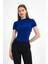Büzgülü Kısa Kol Bluz 5