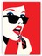 Girlfriend Is Better Pop Art Ahşap Poster 20X29 cm 1