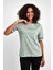 Kadın T-Shirt Kol Dantel Detay 3