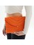 Angel Örgü Turuncu Clutch Çanta 3