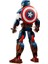 Urg 76258 ® Marvel Kaptan Amerika Yapım Figürü 310 Parça +8 Yaş Lucest Yeni 2