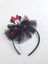 Kız Çocuk Kot Salopet Elbise Taç Aksesuralı Ikili Takım Minnie Mouse Baskılı 4