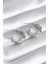 Mulvxxmd XDN02 Pirinç Renk Zirkon Taşlı Zincir Model Kadın Küpe (Mulvix) 1