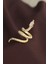 Mulvxxmd XDN02 Ayarlanabilir Gold Renk Zirkon Taşlı Yılan Yüzük (Mulvix) 2