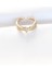 Mulvxxmd XDN02 Kıvrım Model Gold Renk Zirkon Taşlı Ayarlanabilir Yüzük (Mulvix) 2