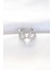 Mulvxxmd XDN02 Zirkon Taşlı Silver Renk Ayarlanabilir Yüzük (Mulvix) 2