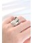 Mulvxxmd XDN02 Silver Renk Ayarlanabilir Kavisli Ayna Yüzük (Mulvix) 2