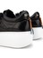 Kadın Deri Siyah Sneakers & Spor Ayakkabı 511 BD1261E Bn Ayk Y24 Nero 5
