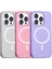iPhone 14 Pro Max Uyumlu Tcg Kılıf Magsafe Şarj Özellikli Parlayan Simli Saydam Renkli Zore Allstar 2