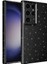 Galaxy S24 Ultra Uyumlu Gkm Kılıf Kamera Korumalı Simli Lüks Zore Koton Kapak-Siyah 1