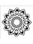 Stencil Sarayi Boyama Şablon Damask Çini Mandala - 4716 1