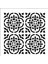 Stencil Sarayi Boyama Şablon Damask Çini Mandala - 5060 1