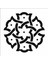 Stencil Sarayi Boyama Şablon Damask Çini Mandala - 8545 1
