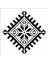 Stencil Sarayi Boyama Şablon Damask Çini Mandala - 8597 1