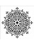 Stencil Sarayi Boyama Şablon Damask Çini Mandala - 7962 1