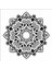 Stencil Sarayi Boyama Şablon Damask Çini Mandala - 7988 1