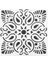 Stencil Sarayi Boyama Şablon Damask Çini Mandala - 4673 1