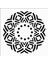 Stencil Sarayi Boyama Şablon Damask Çini Mandala - 8252 1