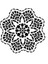 Stencil Sarayi Boyama Şablon Damask Çini Mandala - 4682 1