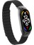 Xiaomi Mi Band 7 Uyumlu Krd-69 Kordon Zore Siyah 1