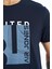 George Lacivert Standart Kalıp Erkek T-Shirt - 88220 5