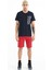 Alan Lacivert Standart Kalıp Erkek T-Shirt - 88208 2