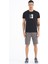 Frank Siyah Standart Kalıp Erkek T-Shirt - 88219 2