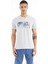 Oscar Gri Melanj Standart Kalıp Erkek T-Shirt - 88226 1