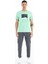 Louis Su Yeşili Standart Kalıp Erkek T-Shirt - 88202 2