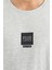 Bert Gri Melanj Standart Kalıp Erkek T-Shirt - 88210 3