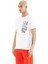 Alan Beyaz Standart Kalıp Erkek T-Shirt - 88208 4