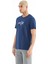 Boris İndigo Standart Kalıp Erkek T-Shirt - 88206 4