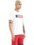 Casey Beyaz Standart Kalıp Erkek T-Shirt - 88205 4